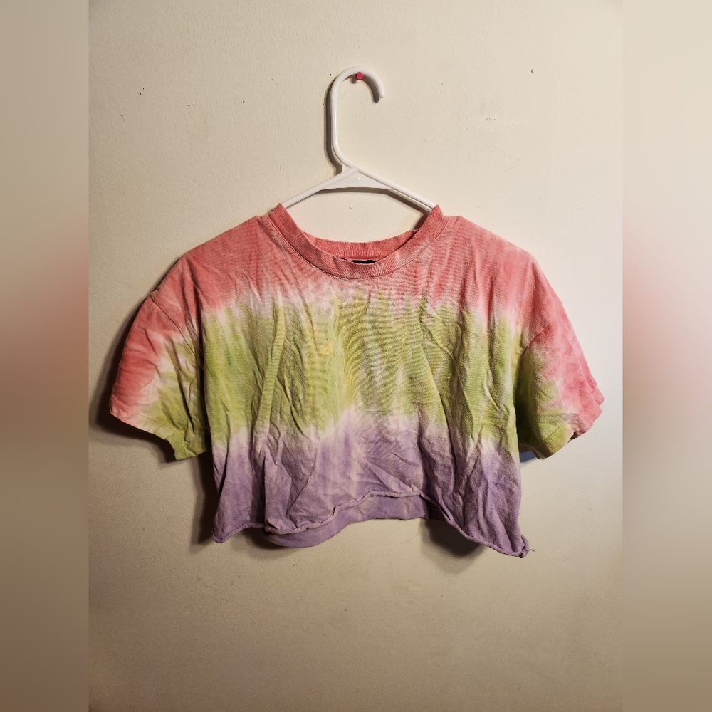 Tie dye crop top